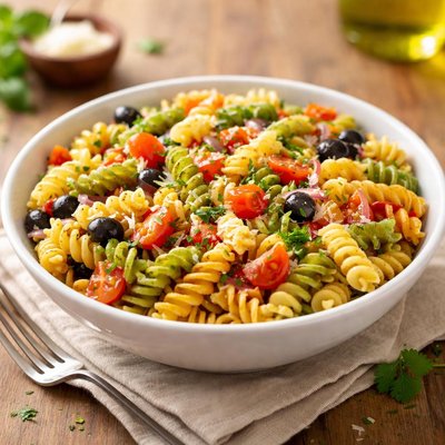 Good gather tricolor rotini