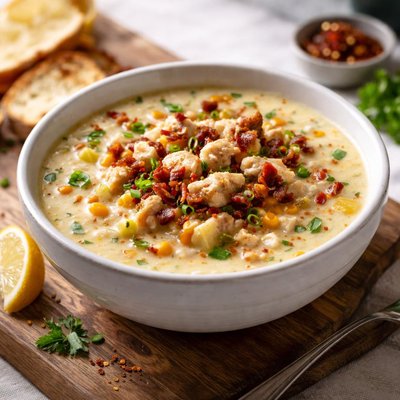 Gordon ramsey crab and corn chowder