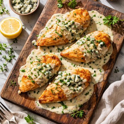 Gorgonzola chicken