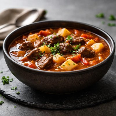 Goulash potato soup