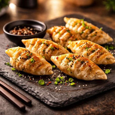 Gourmet potstickers