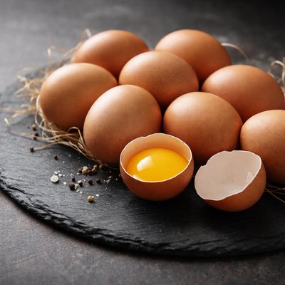 Grade a brown eggs