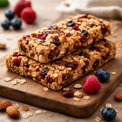 Grain and fruit bar