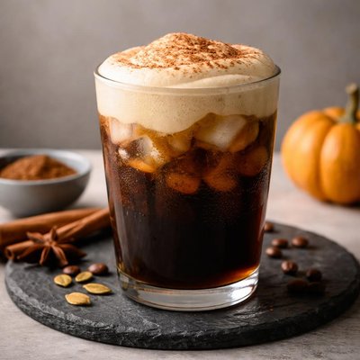 Grand pumpkin cream cold brew
