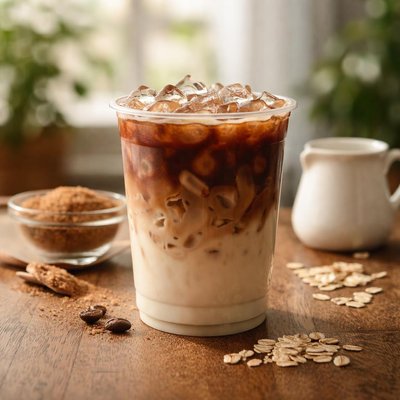 Grande brown sugar oat milk shaken espresso