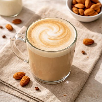 Grande starbucks latte almond milk