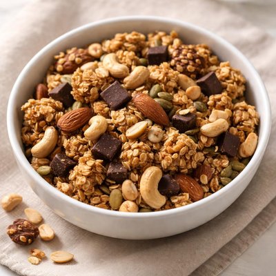 Granola protein snack mix