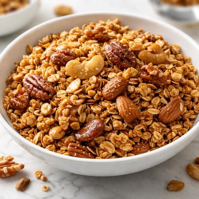 Granola with nuts
