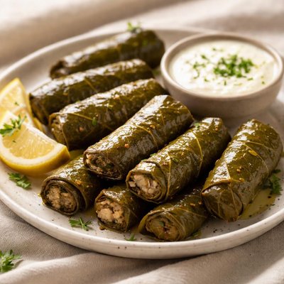 Grape leaves rolls