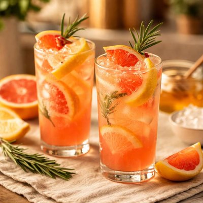 Grapefruit lemonade