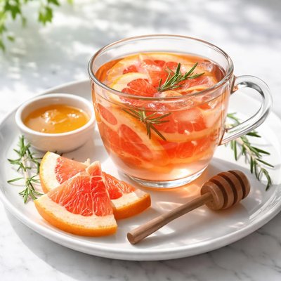 Grapefruit tea