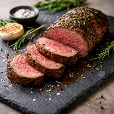 Grass fed beef tenderloin