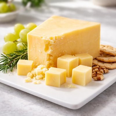 Grass fed english cheddar