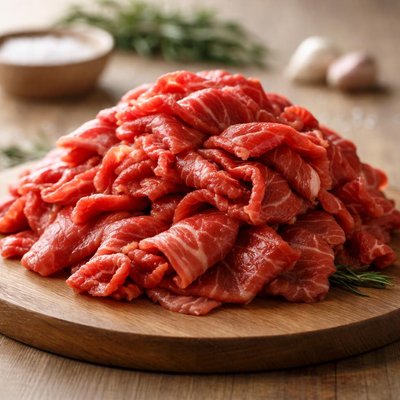 Grass fed shaved beef