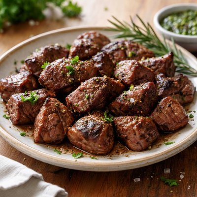 Grass fed steak tips