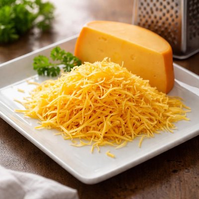 Grated gouda