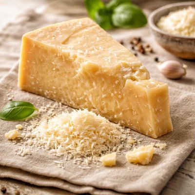 Grated italian hard cheese