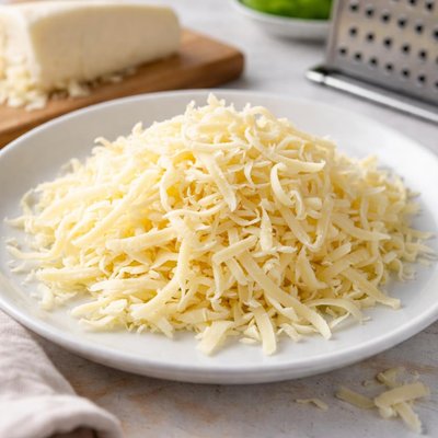 Grated mozzarella