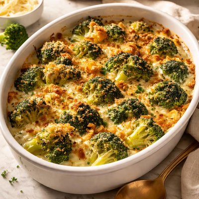 Gratin de brocolis