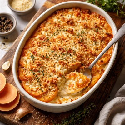 Gratin de patate douce