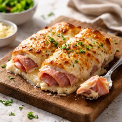 Gratin jambon