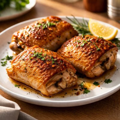 Great value bone in chicken thigh