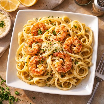 Great value pasta kit shrimp fettuccine