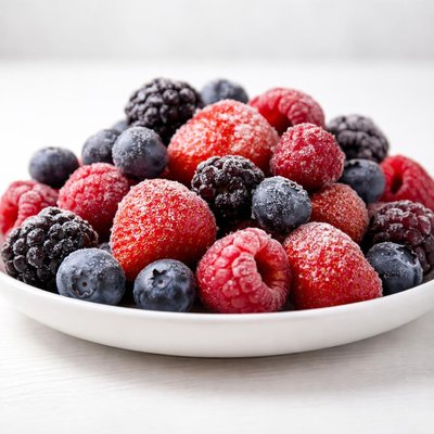 Great value triple berry frozen fruit