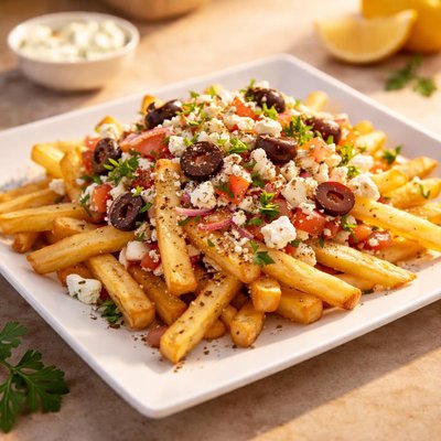 Greek french fries