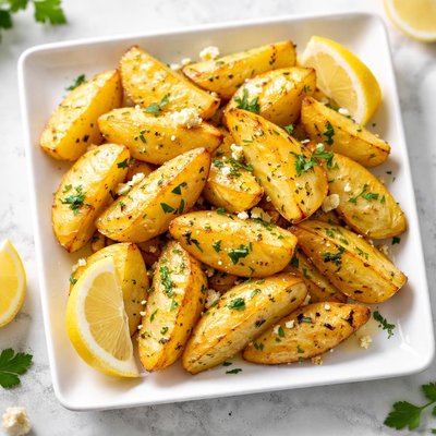 Greek lemon potato