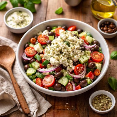 Greek salat feta dressing