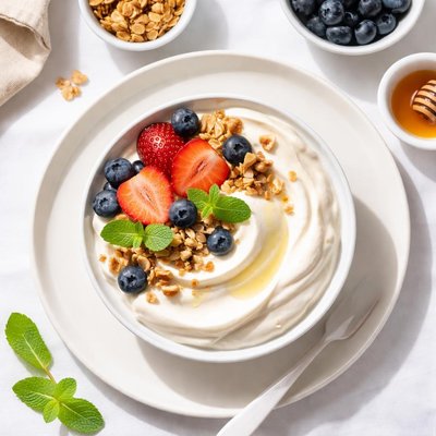 Greek soy yogurt