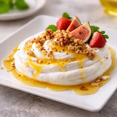 Greek style honey yoghurt