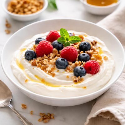 Greek style yogurt
