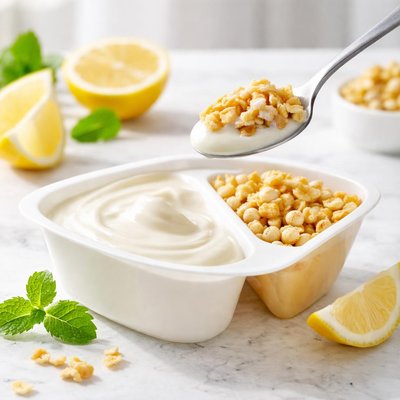 Greek style yogurt lemon bliss corner