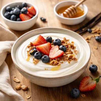 Greek vanilla yoghurt