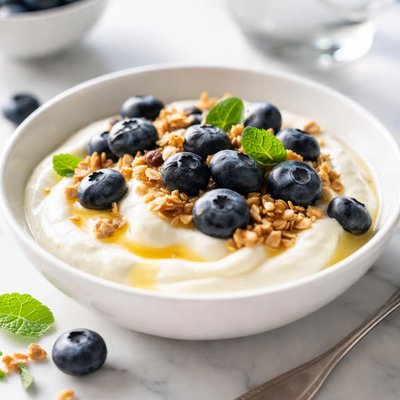 Greek yogurt blueberry
