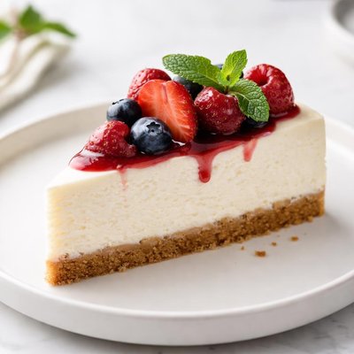 Greek yogurt cheesecake
