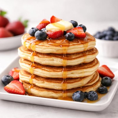 Greek yogurt pancakes lecremedelacrumb