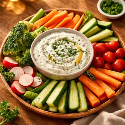 Greek yogurt ranch dip