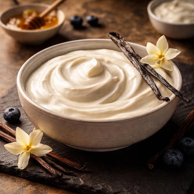 Greek yogurt with vanilla full fat