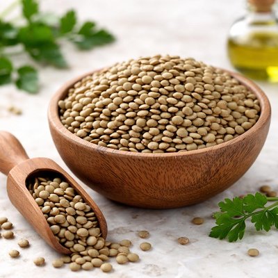 Greem lentils