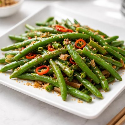 Green bean stir-fry