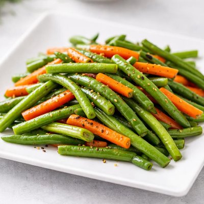 Green beans and carrot mix