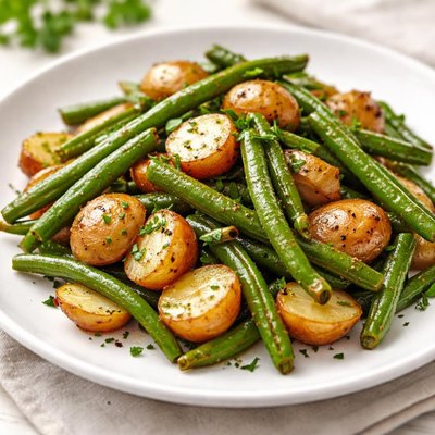 Green beans and potatoes