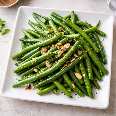 Green beans cooked
