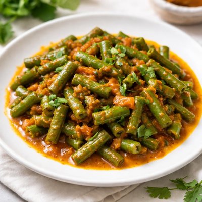 Green beans curry