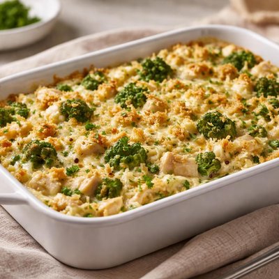 Green chicken caserole