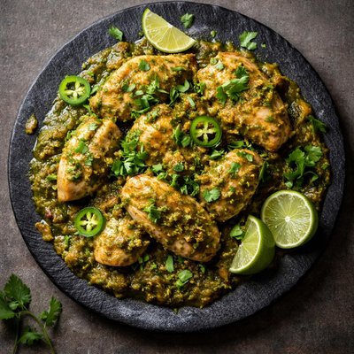 Green chili chicken