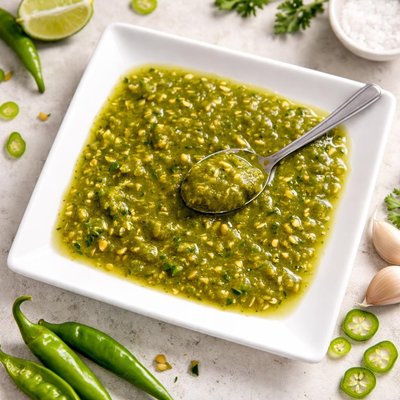 Green chilli sauce